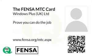 FENSA MTC Qualified Staff